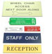 Engraved Plastic Signs
