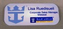BMS100 Metal Badge Full Color Sublimated