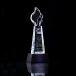 B9709 - Spirit of the Flame - on Ebony Finished Wood Base