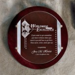 BA2602 Contempo Plaque - Circle